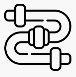 Pipeline Security Icon